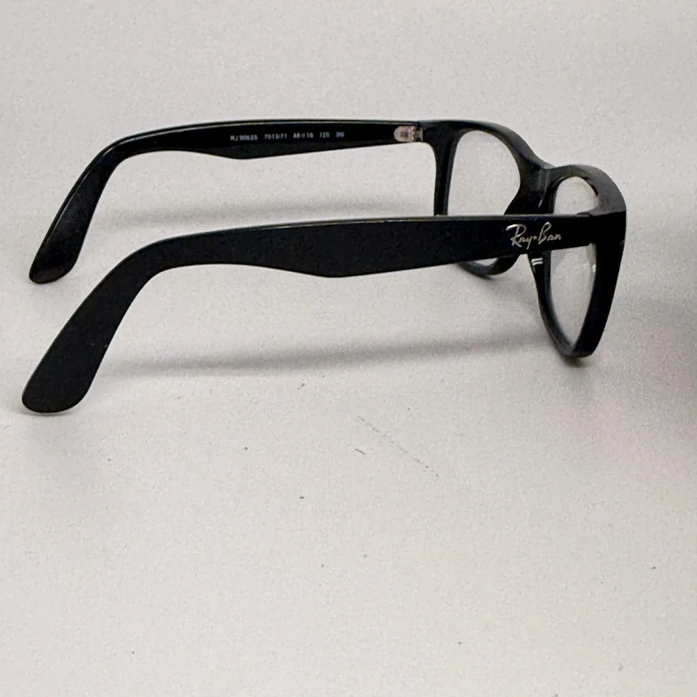 Ray-Ban Junior RJ 9062S 7013/71 Black Rectangular Sunglasses Frames 48-16-125